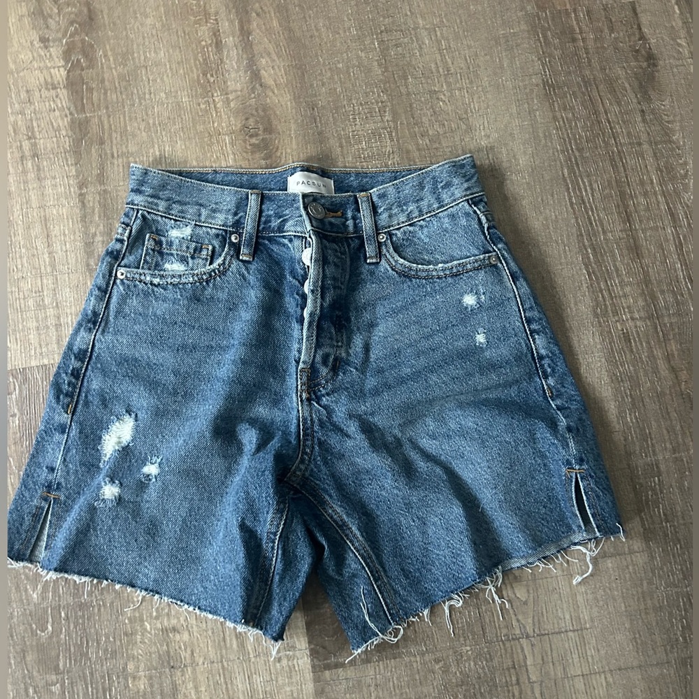 PacSun Distressed Jean Shorts